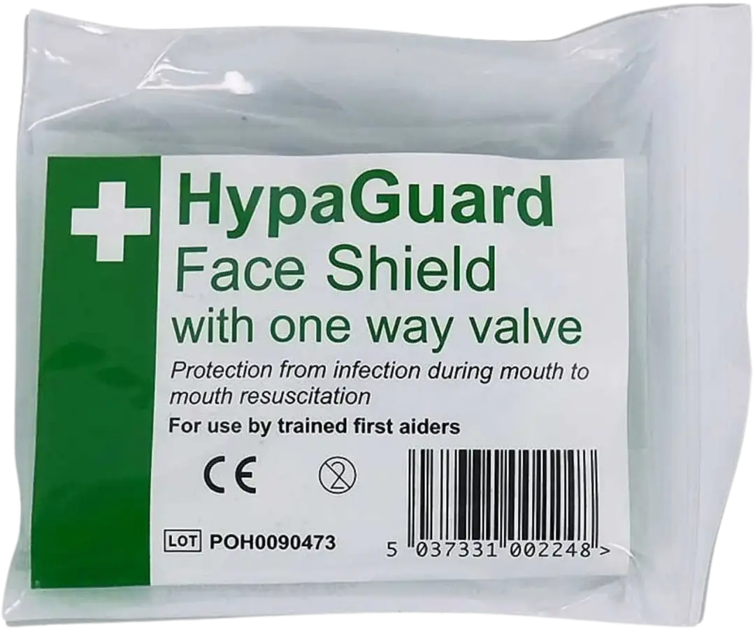 Resuscitation face shield